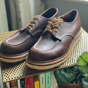 Redwing Heritage 8109 Classic Oxford in Mahogany Original Leather